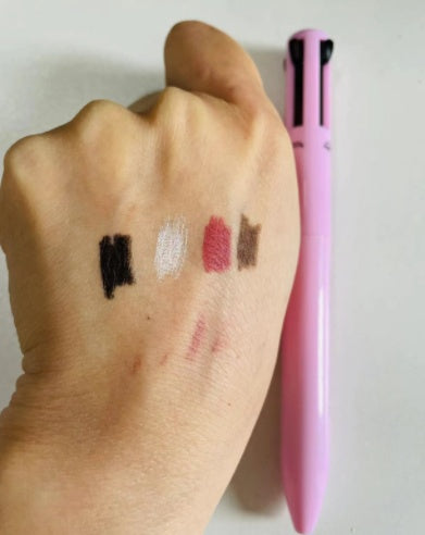 Four In One Eyebrow Pencil Lip Gloss Eyeliner Makeup Pencil Four In One Eyebrow Pencil Lip Gloss Eyeliner Makeup Pencil